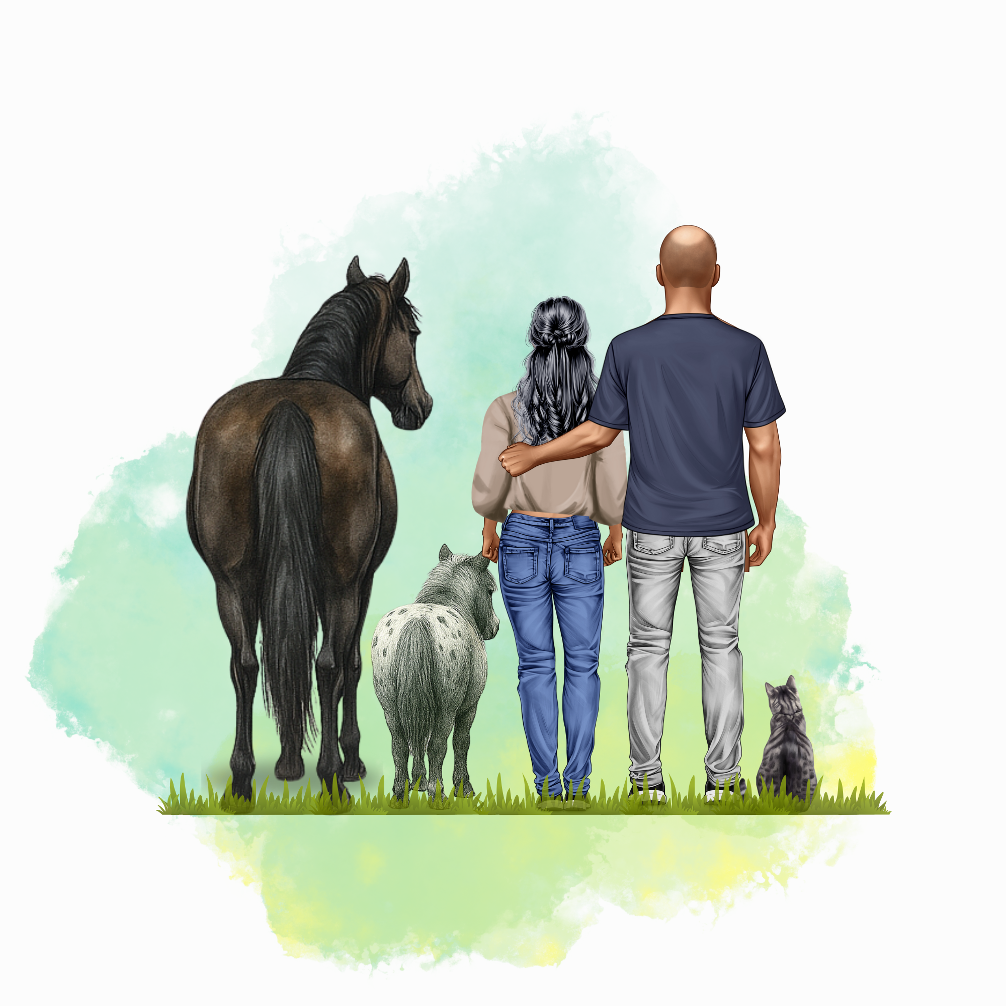 Digital Custom Portrait