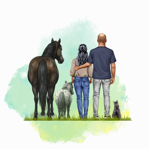 Digital Custom Portrait